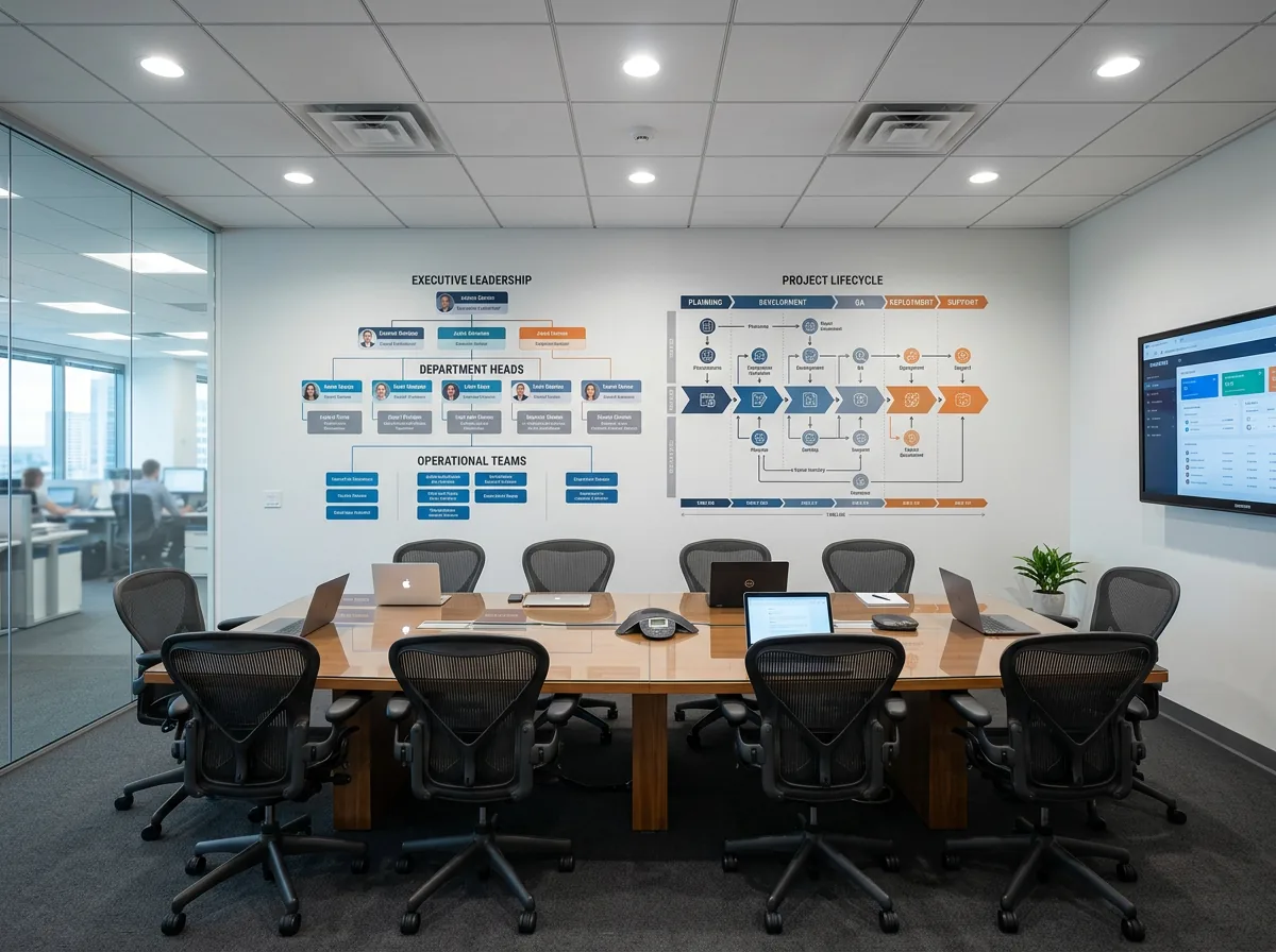 Offices wall print